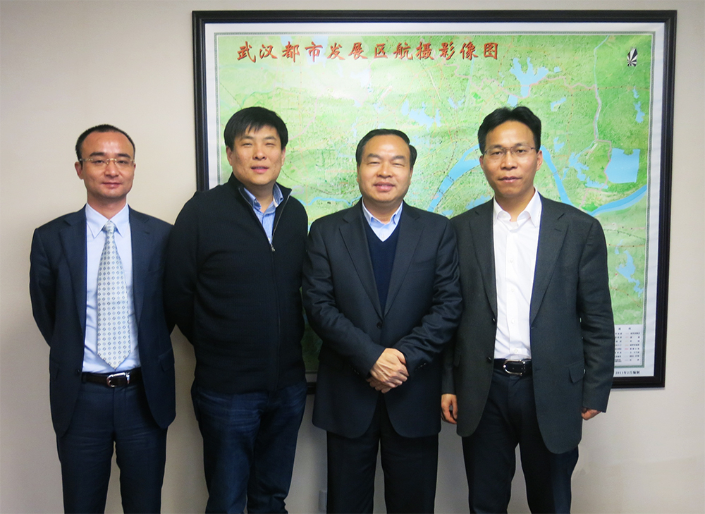 江河創建集團劉載望董事長一行赴漢投資考察 武漢市委副書記、市長唐良智親切會見